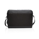 MADRID - XDXCLUSIVE RFID USB 15.6 inch Messenger Bag - Black