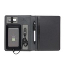 POWERBOOK- XD Notebook with 3000mAh Powerbank