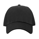 KATHU - HANS LARSEN Heavy Brushed Cotton Cap with Mask Hook - Black