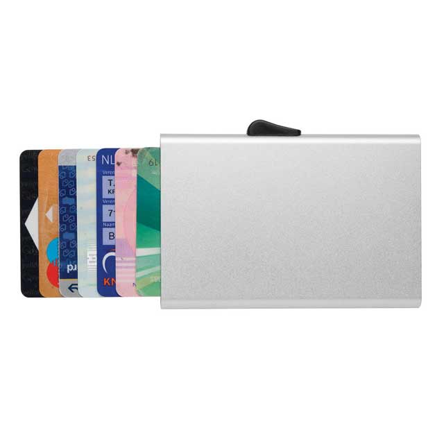 KLOY - SANTHOME RFID Cards Holder Silver