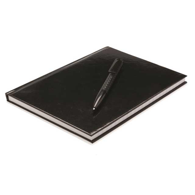 XD A5 Hard Cover Notebook With Pen - Black