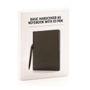 XD A5 Hard Cover Notebook With Pen - Black