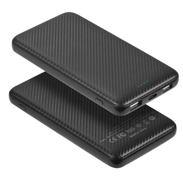 PAIHIA - Giftology 10000mAh Powerbank with Carbon Fibre Surface