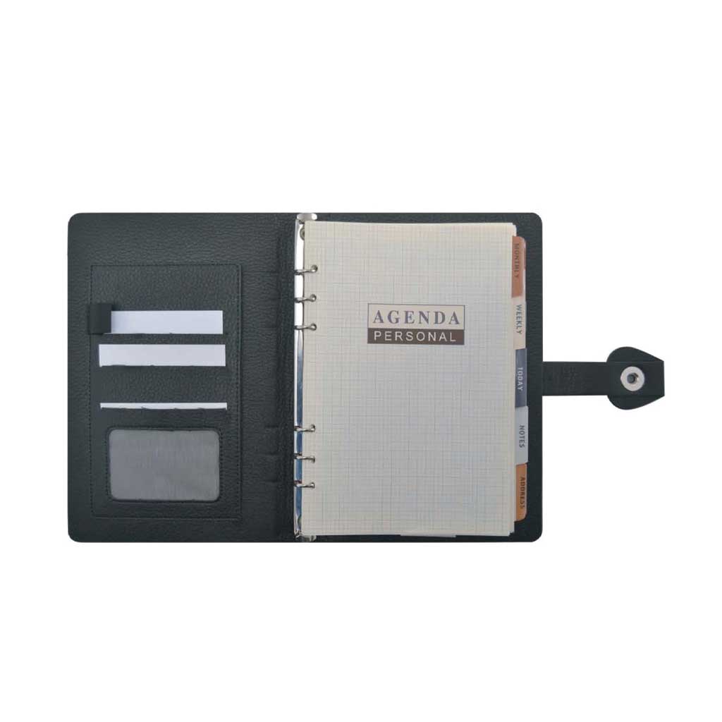 6611 Vernal Real Leather A5 Organizer with box
