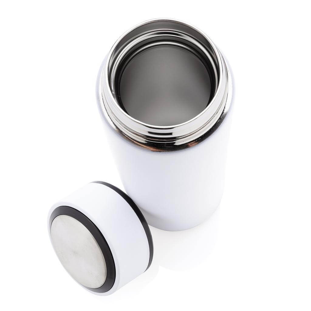 EGALEO - Stainless Steel Vacuum Flask - White