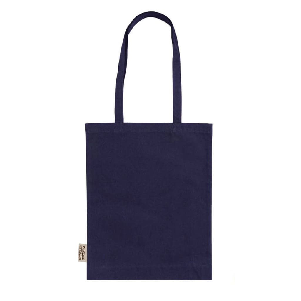ABLAR - GRS-certified Recycled Cotton Tote Bag - Ink Blue