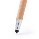 Set Of Bamboo Push-up Mechanism Ball Pen And Mechanical Pencil