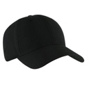 ULTRA - Santhome 6 Panel Recycled Dry n Cool Cap - Black