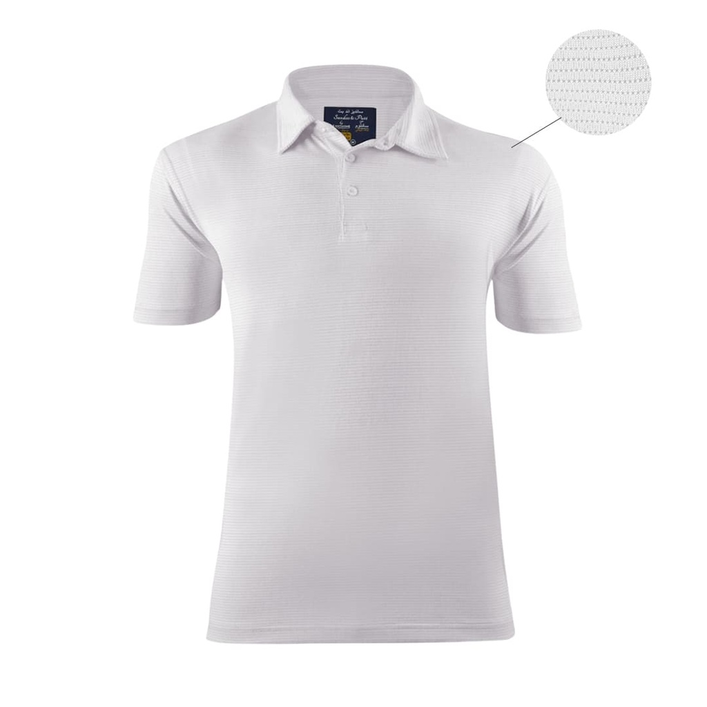 Sandies &amp; Putt - Santhome Men's Golf Polo with UV Protection