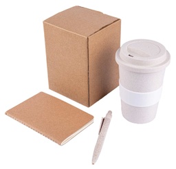[GSEN 681] KORGAN - Eco Set of Mug, FSC Notebook and Pen