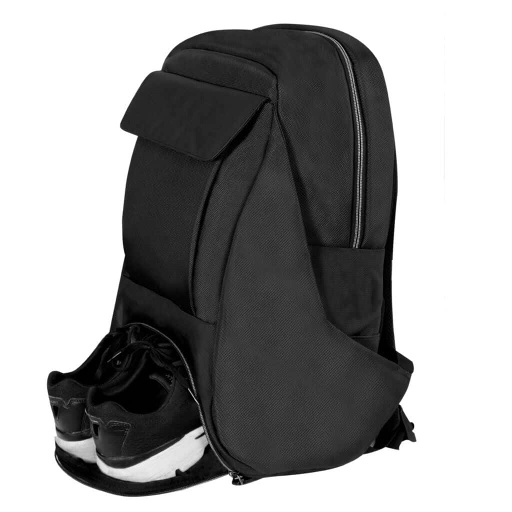 [BPSN 916] SHOBAC - SANTHOME 18" Laptop Backpack For Work & Sports/gym - Black