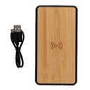 ASKAS - @memorii 8000 mAh Bamboo Wireless Powerbank (Anti-microbial)