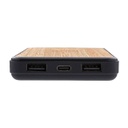 ASKAS - @memorii 8000 mAh Bamboo Wireless Powerbank (Anti-microbial)