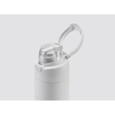 AERO SIP - Hans Larsen Recycled Stainless Steel Bottle with Dual Sip Lid - White