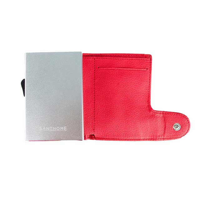 VITL - SANTHOME PU Cardholder Wallet Red