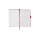 BARON - Santhome Expanded A5 Hard Cover Notebook - Red
