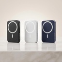 Maglite 5K - 5000 mAh Magnetic Wireless Power Bank - White 