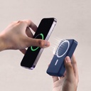 Maglite 10K - 10000 mAh Magnetic Wireless Power Bank - Navy Blue 