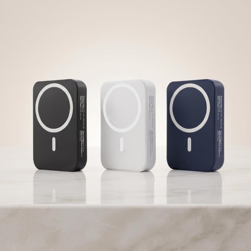 Maglite 10K - 10000 mAh Magnetic Wireless Power Bank - Navy Blue 