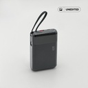 ZENO - @memorii 20000mAh PD 45W Powerbank for Laptop / Mobile - Black