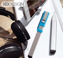 XDDESIGN Kube Metal 4 In 1 Pen - Grey/Blue