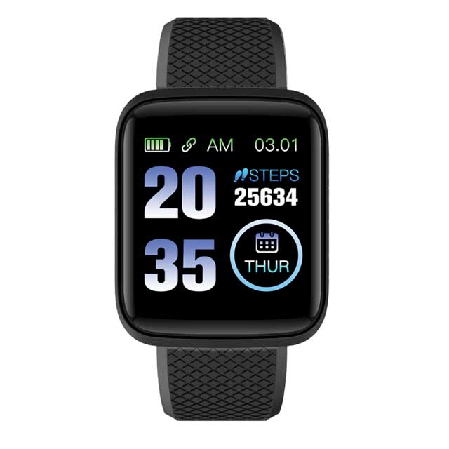 WANAKA - Giftology Smart Fitness Tracker - Black