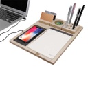 KASTELA - eco-neutral Desk Organizer with Wireless Charger