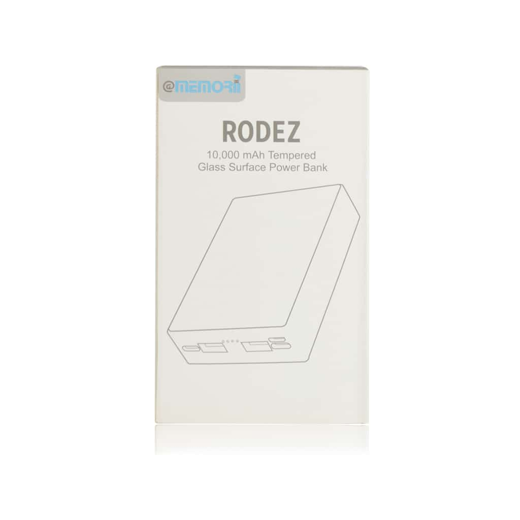 RODEZ - @memorii 10000mAh Tempered Glass Powerbank