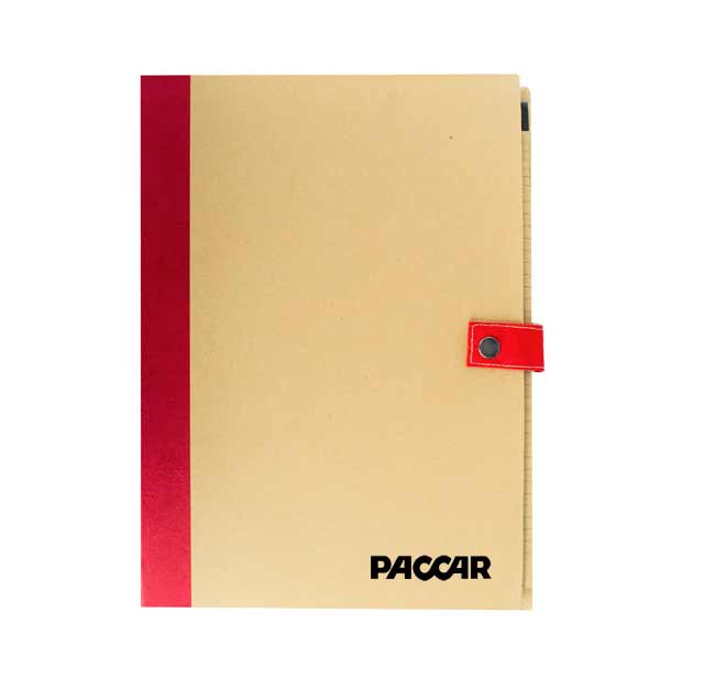 Eco-neutral Sorbus A4 Folder With Pen Red