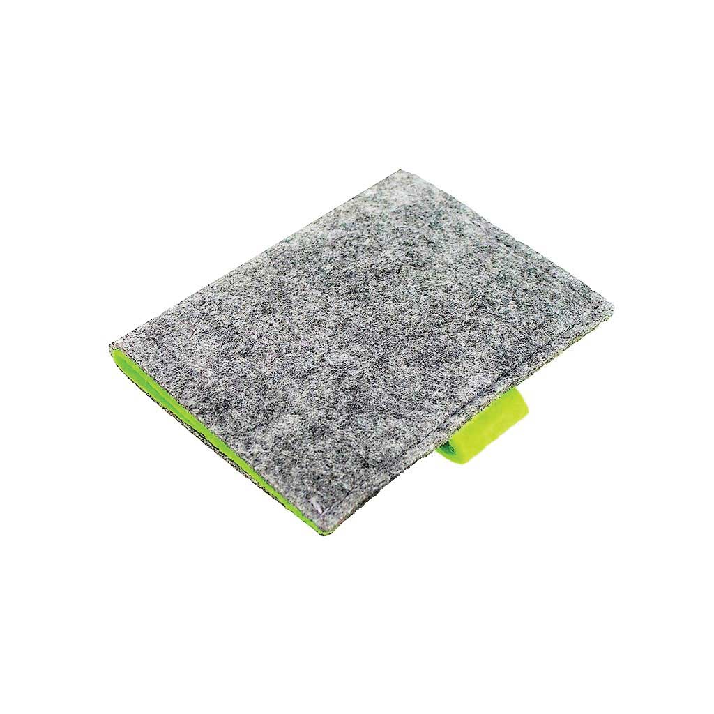 Eco-neutral Felt Cards Holder - Light Grey