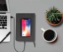 PESSAC - SANTHOME A5 Notebook With Wireless Charger