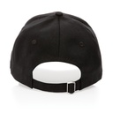 [HWAW 451] Impact AWARE™ 6 Panel 280gr Recycled Cotton Cap - Black