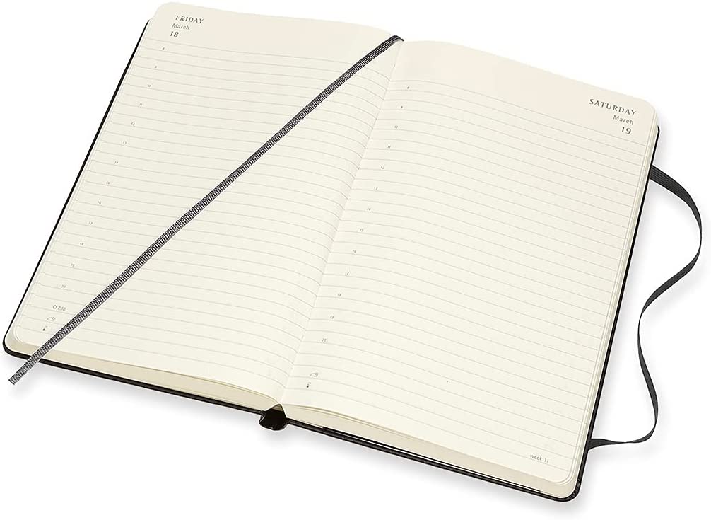 Moleskine 2022 Daily 12M Planner - Hard Cover - Large