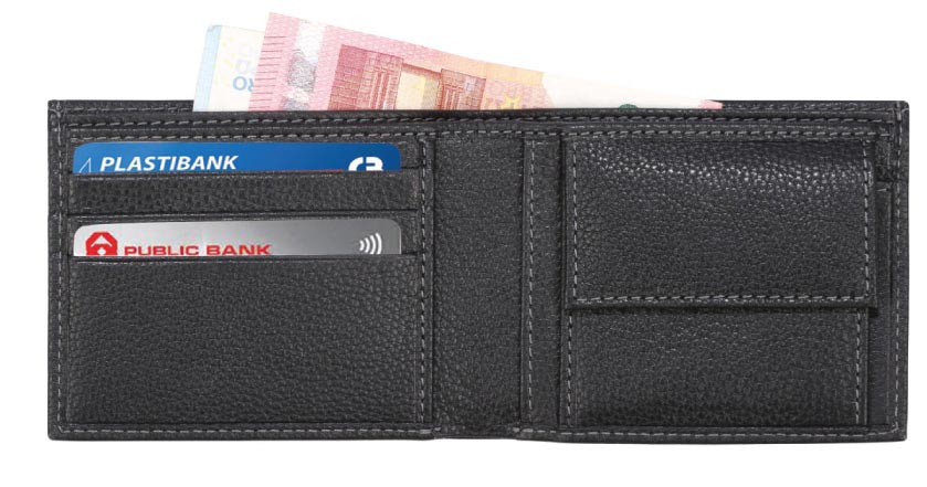 HAIGER - Set of Wallet, Card Holder and Metal Pen