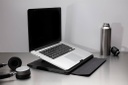 FULDA - CHANGE Collection RPET Laptop Case &amp; Workstation - Black