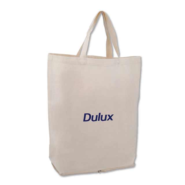 Eco-neutral Cotton Wallet Cum Foldable Shopping Bag