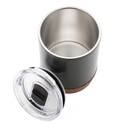 ALMELO - Hans Larsen Insulated Flask &amp; Tumbler Set - Black