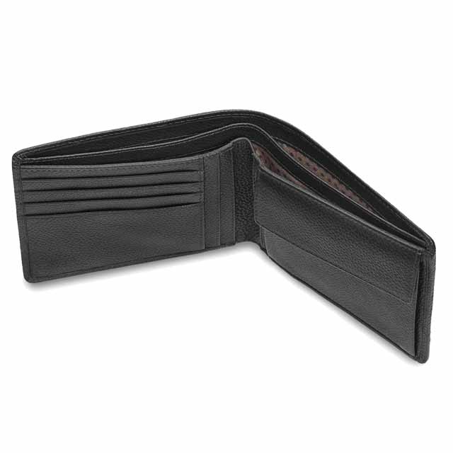 Moleskine Classic Match Genuine Leather Wallet - Black