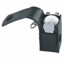 Golf Accessories in Leather Pouch -2 balls, 3 tees and pitch repairer