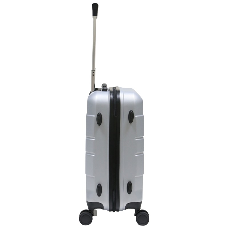 GENOVA - Cabin Trolley Bag - Silver