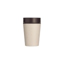 Circular Cup 8oz Cream &amp; Cosmic Black