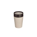 Circular Cup 8oz Cream &amp; Cosmic Black