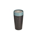 Circular Cup 12oz Black &amp; Faraway Blue