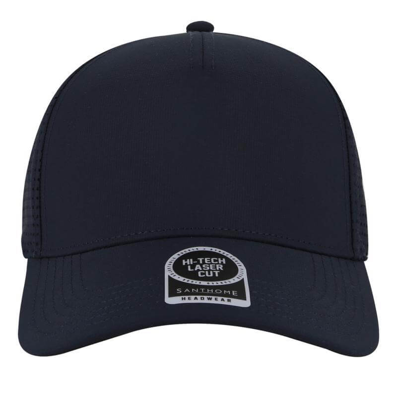 ACE - Santhome 5 Panel Dry n Cool Cap - Navy Blue