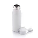 Recycled NEBRA - CHANGE Collection Stainless Steel Vacuum Bottle - White