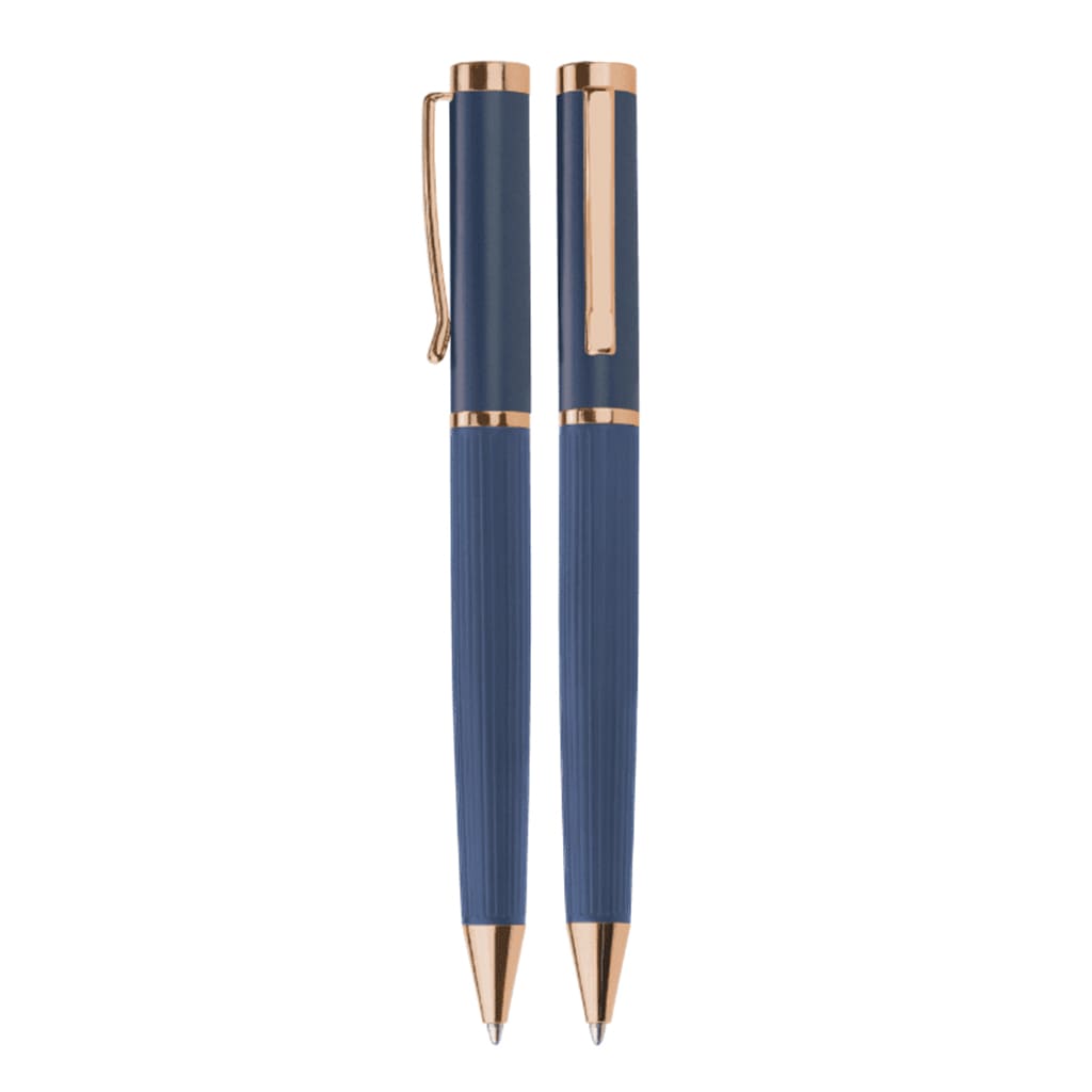 PORI - Metal Ballpoint Pen - Blue
