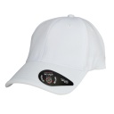 [SC 105 -  White/White] Santhome Nu-Fit® Performance Stretch-Fitted Cap - White / White