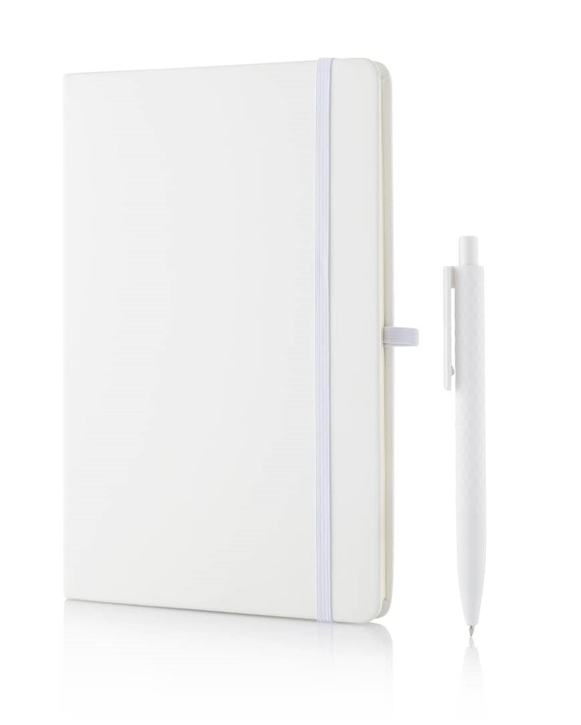 LIBELLET Giftology A5 Notebook With Pen Set (White)