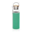 [DWHL 356] FLOHA - Hans Larsen Borosilicate Glass Bottle with Neo Sleeve - Green