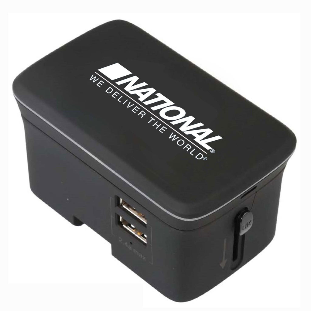 National - Travel Adapter 